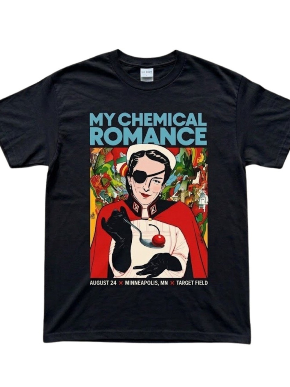 Gildan Black My Chemical Romance Graphic Tee